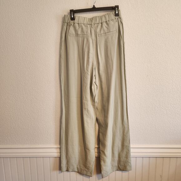 A New Day Women's Size 8 Wide Straight Leg Casual Pants Light Mint Color NWT - Picture 5 of 5